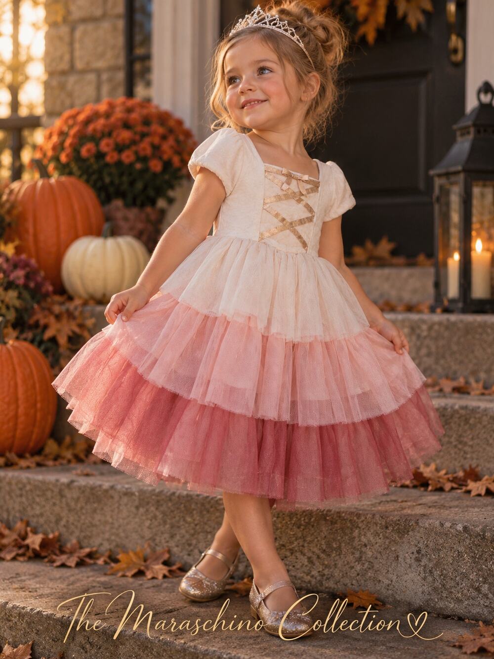 Gymboree Tiny Dancer Pink Tulle Princess Dress 3T Halloween Ballet Tiered